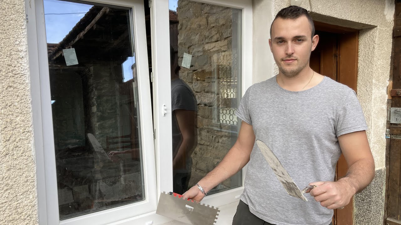 ВЪНШНО ОБРЪЩАНЕ НА ПРОЗОРЕЦ ОТ НАЧИНАЕЩ | Живот в българско село ЕП.8