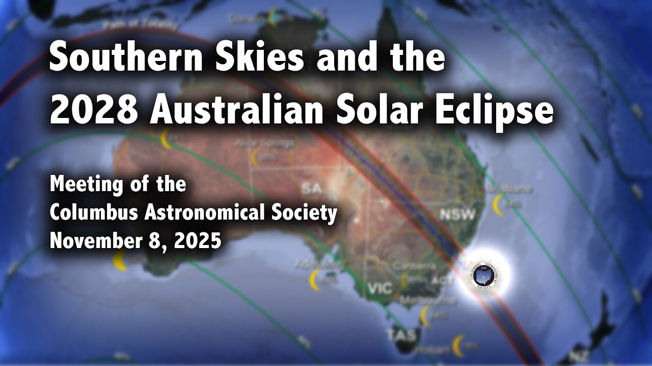 See the Southern Skies and the 2028 Australian Eclipse