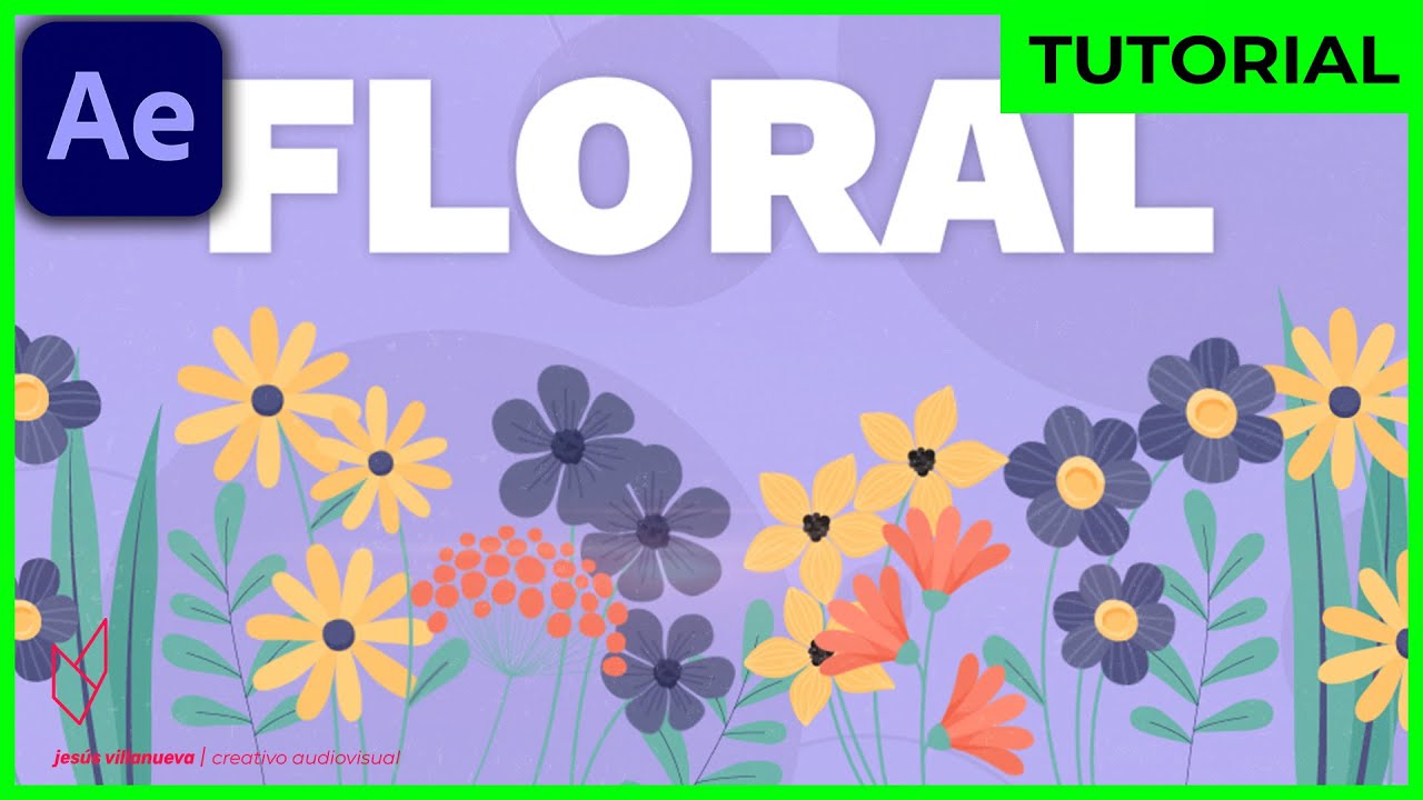 ¡Cómo ANIMAR FLORES! 🌸 [Día de las Madres] || Tutorial - After Effects