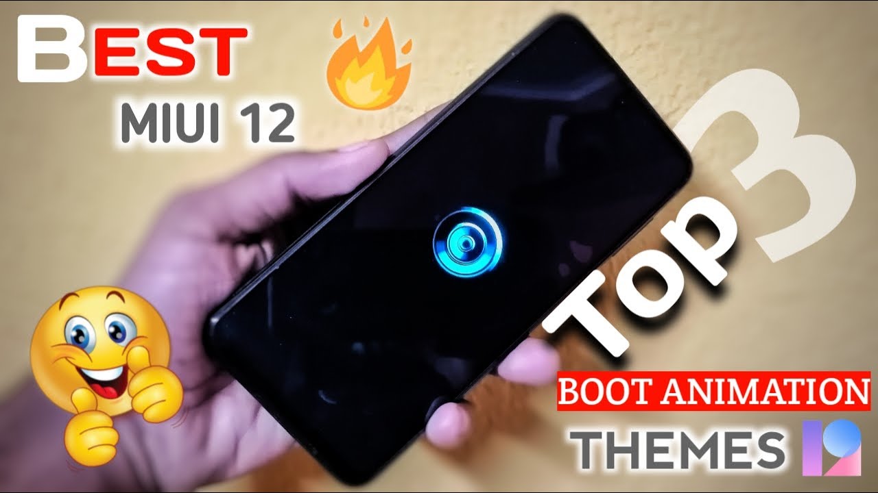 MIUI 12 Top 3 BOOT ANIMATION Themes🔥| Any Miui 12 Devices Worked (Poco, Redmi Xiaomi etc) M2 Pro