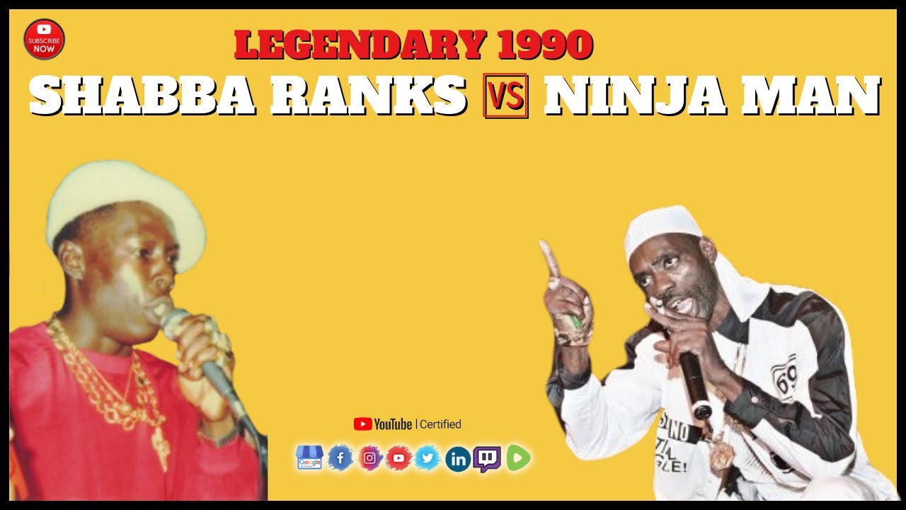 Legendary Ninja Man 🆚 Shabba Ranks Sting Jamaica Live Dancehall Reggae 1990 🇯🇲