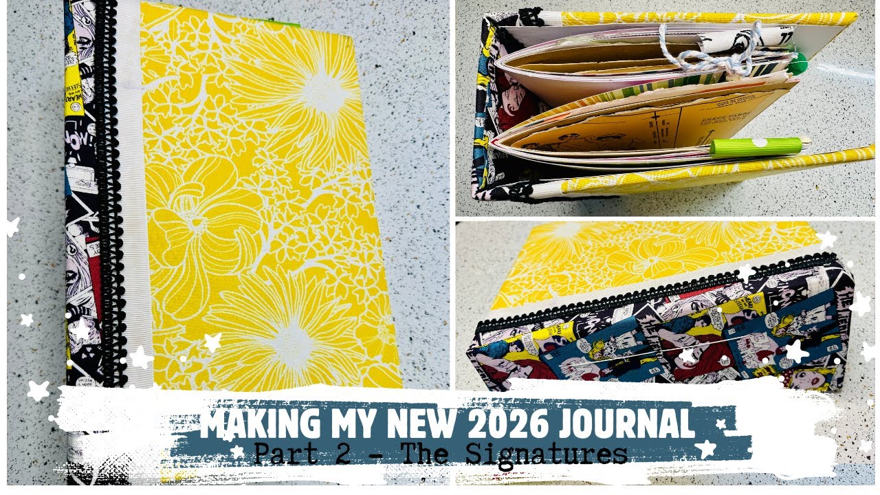 MAKING MY 2026 JOURNAL - PART 2 - THE SIGNATURES