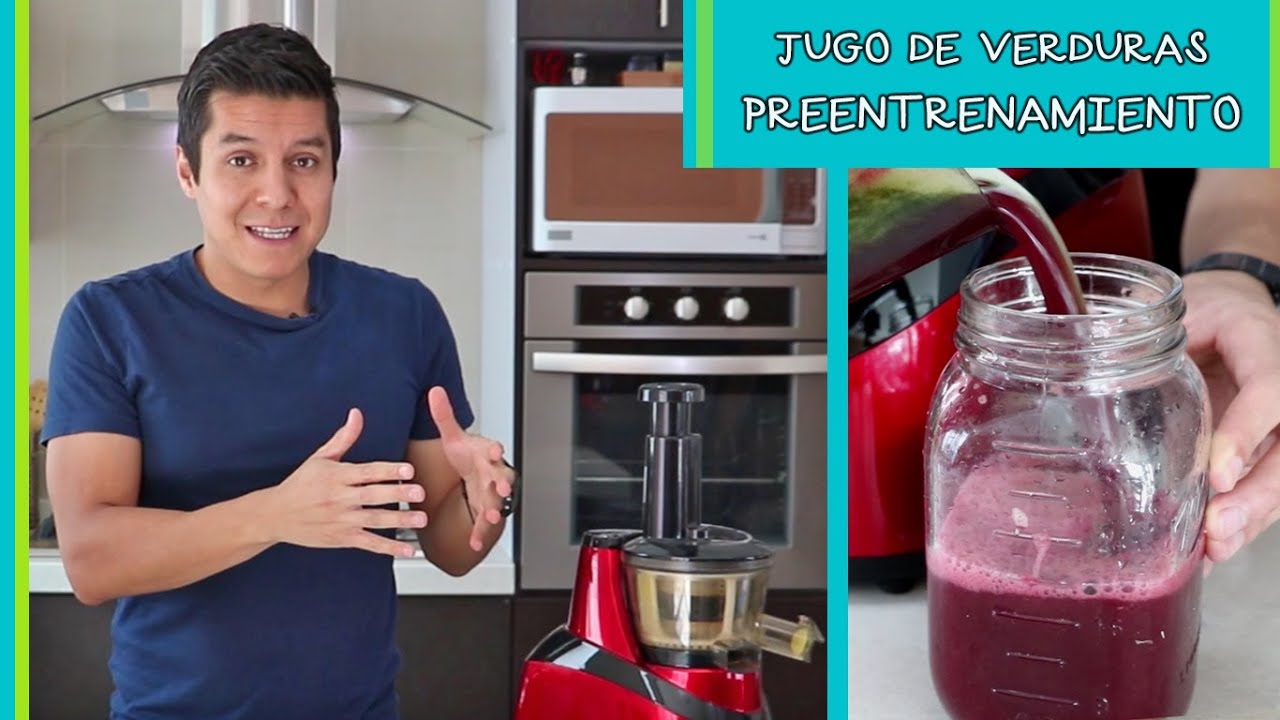 💪🏽 POTENTE JUGO PRE ENTRENAMIENTO | Comer Vegano #CuartaTemporada