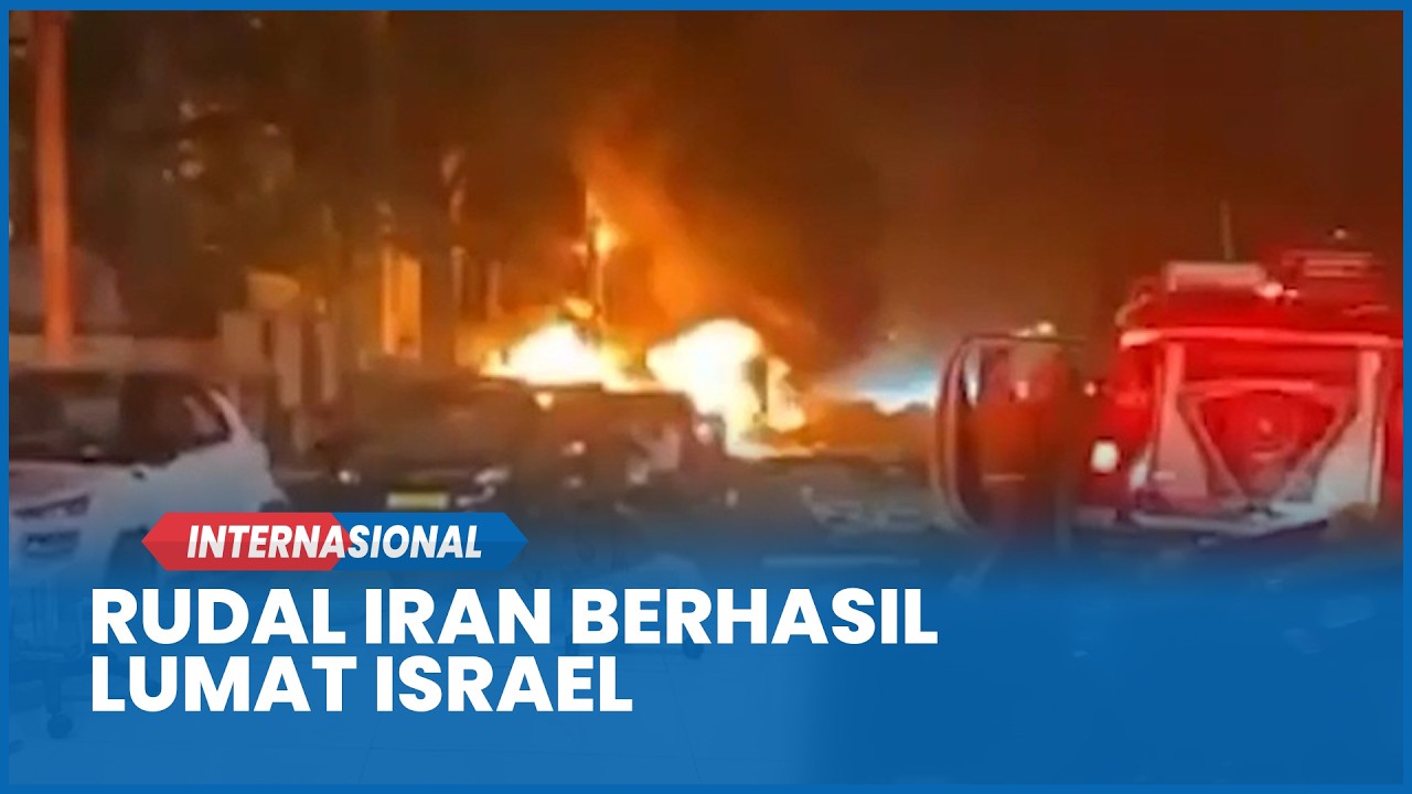 Rudal Iran Berhasil Lumat Israel selama 3 Hari Perang, 777 Orang Terluka Kena Ledakan