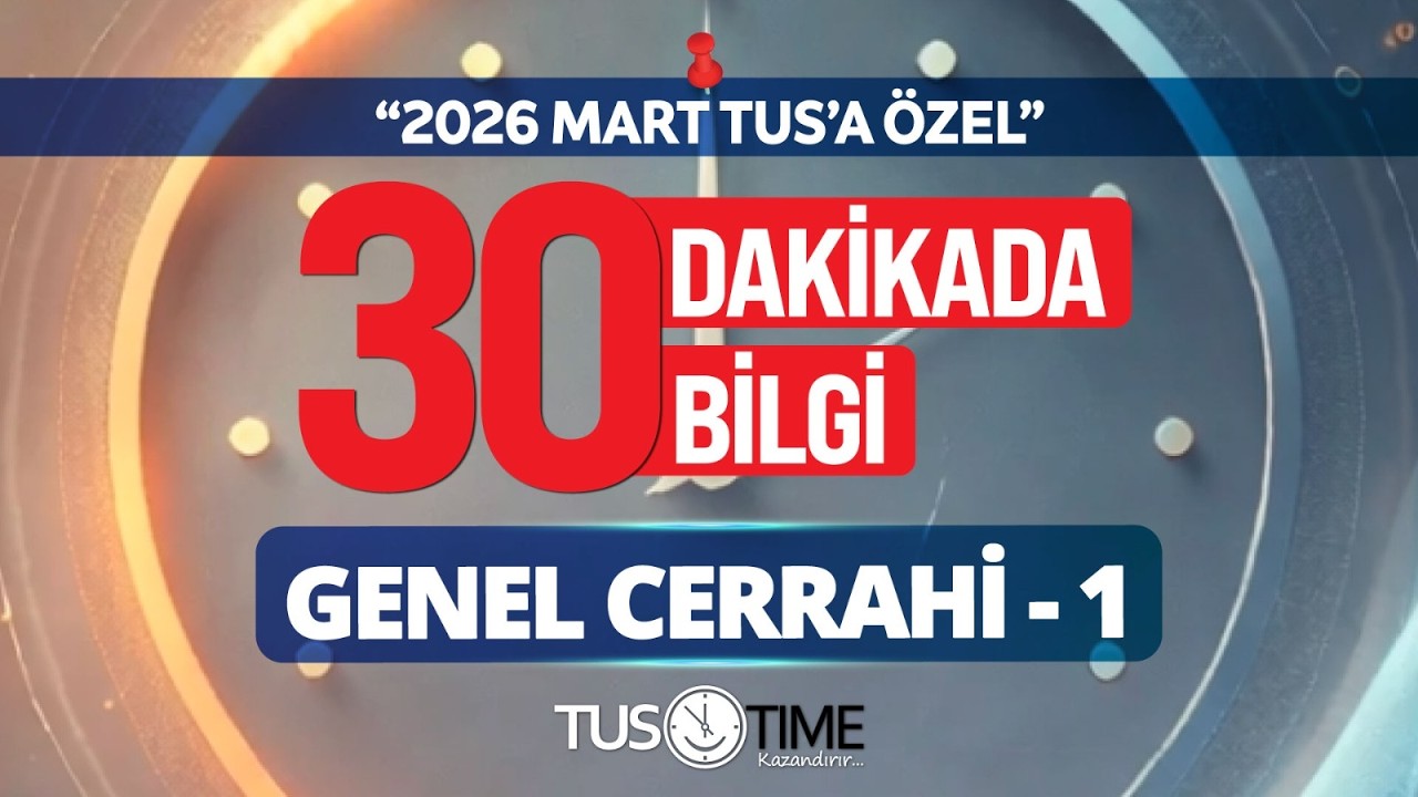 30 Dakikada 30 Bilgi - Genel Cerrahi-1