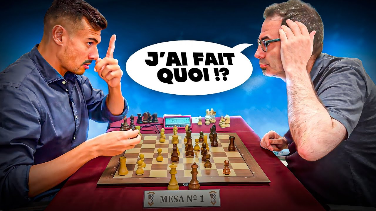 Cette partie d’échecs dégénère : je lui propose de SORTIR ! - Ronde 8/9 - Tournoi Rapide de Quartz