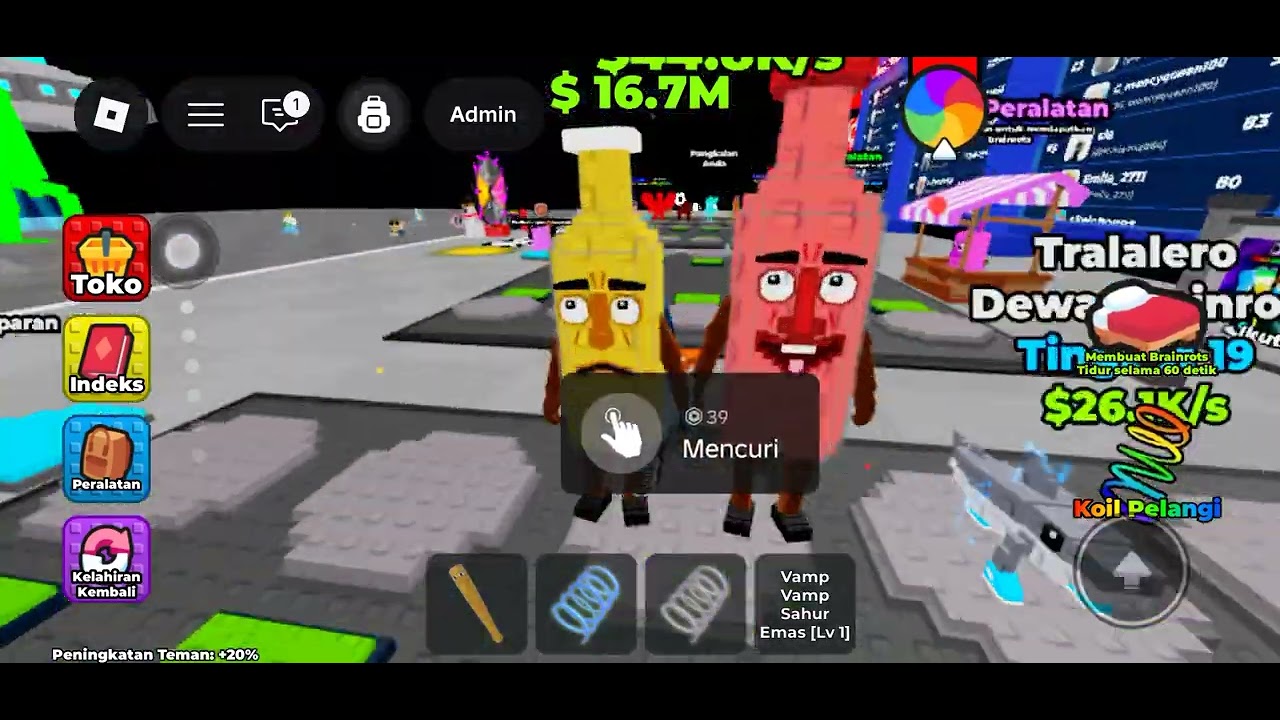 Main roblox mencuri brenrod
