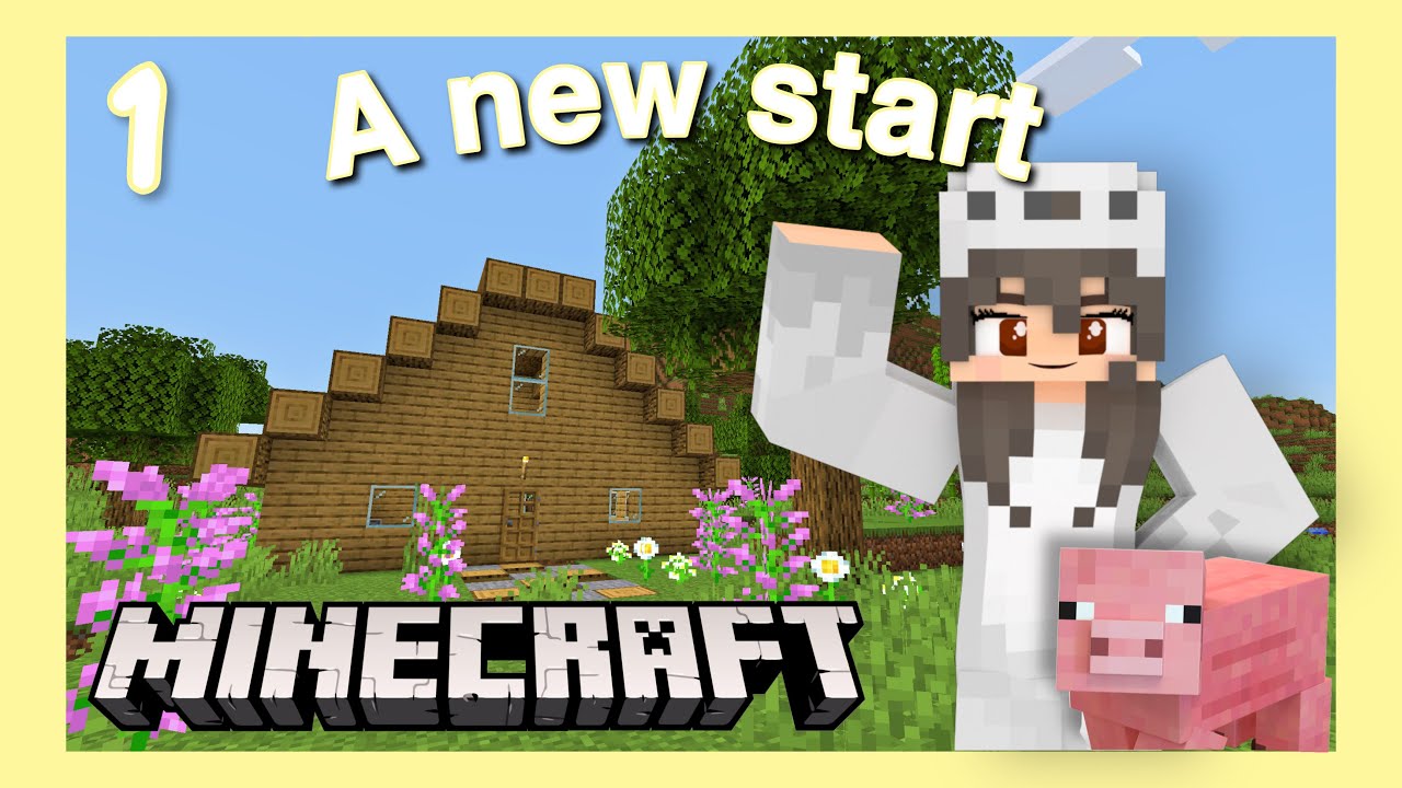 A New Start | Cozy Cottagecore Minecraft 1.18 Let's Play EP 1 | HoneyBoo
