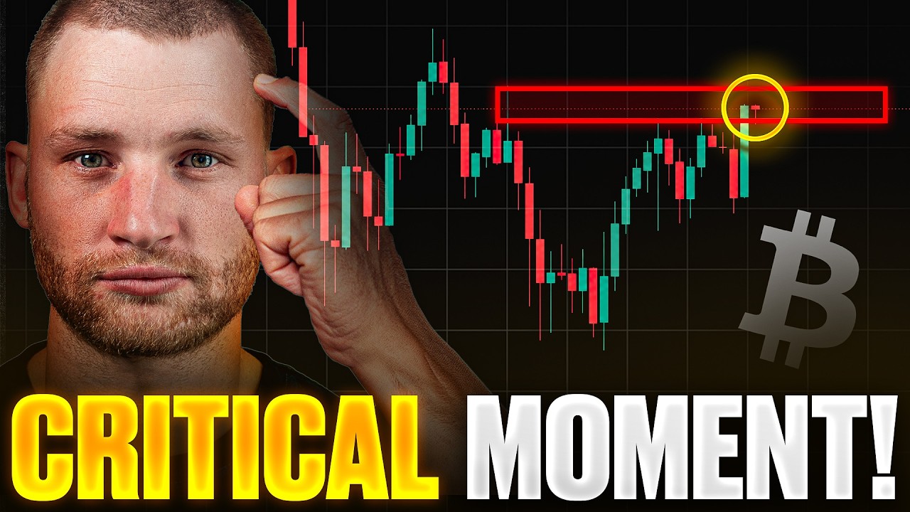 Bitcoin's Next Move Starts HERE! (Critical Level Reached)