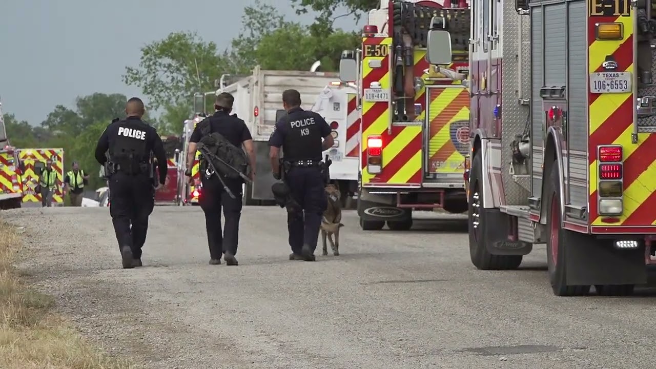 RAW VIDEO: 46 Migrants found dead inside tractor- trailer in San Antonio