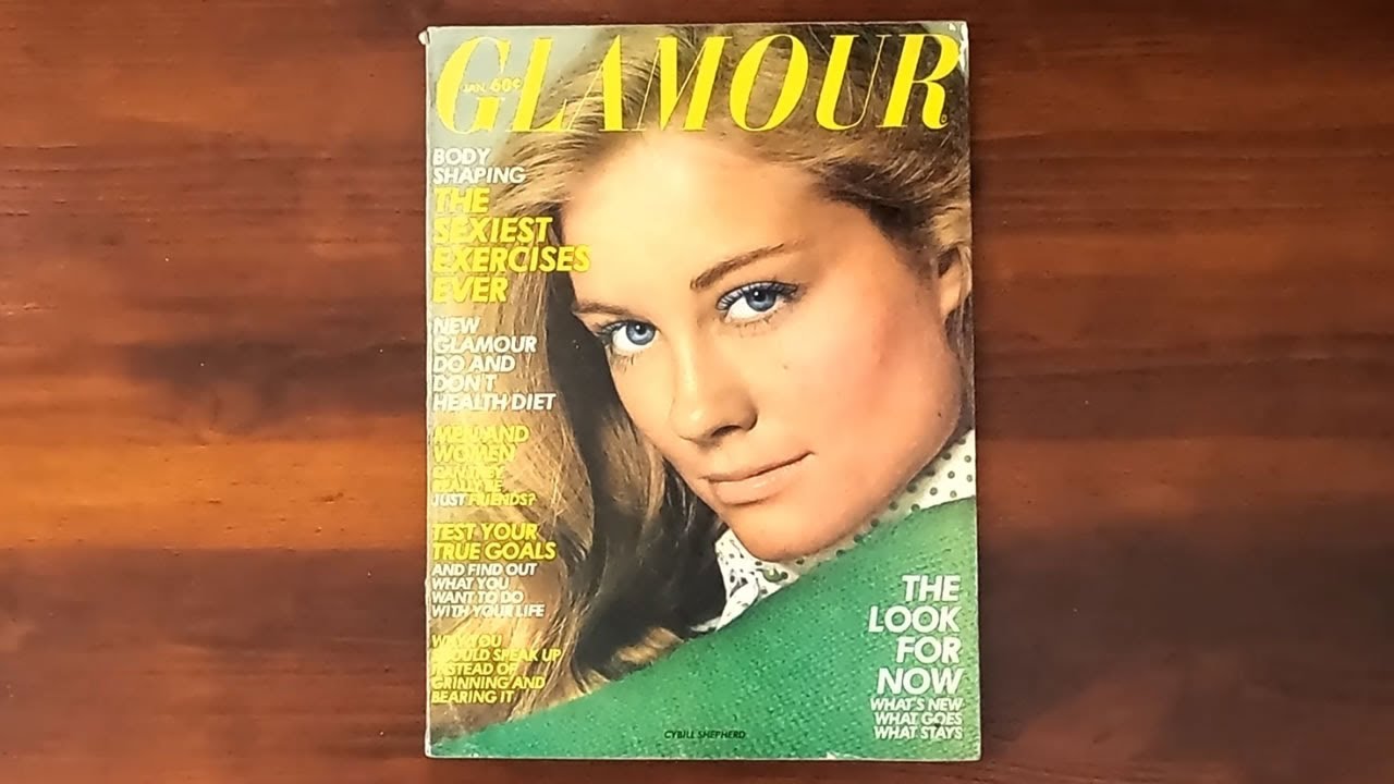 1973 January ASMR Magazine Flip Through: Glamour Cybill Shepherd, Jack Nicolson, Richard Roundtree