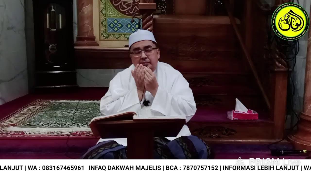 🔴Siaran langsung Kajian bersama Syeikh Mohammad Yusuf Al Banjary
