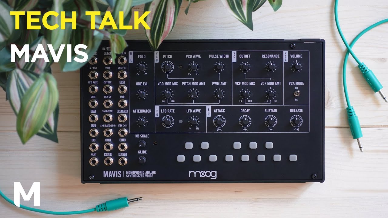 Moog Mavis — разделение потока сигналов, идеи патчей и интеграция Eurorack