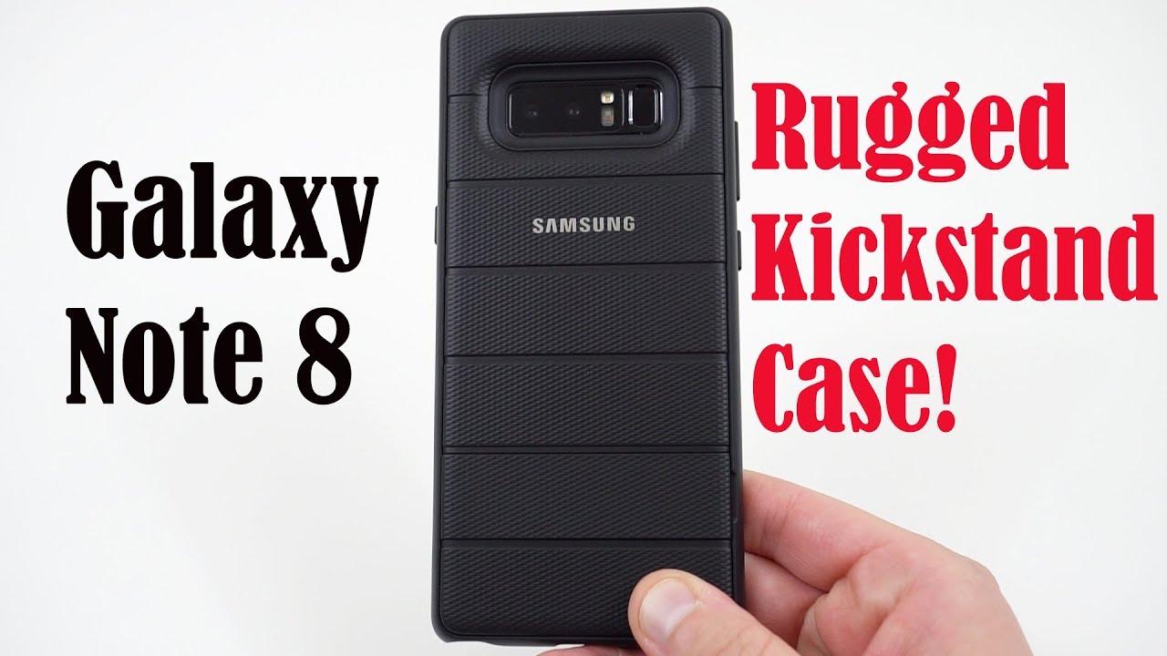 Samsung Official Rugged Protective Cover with KickStand for Galaxy Note 8