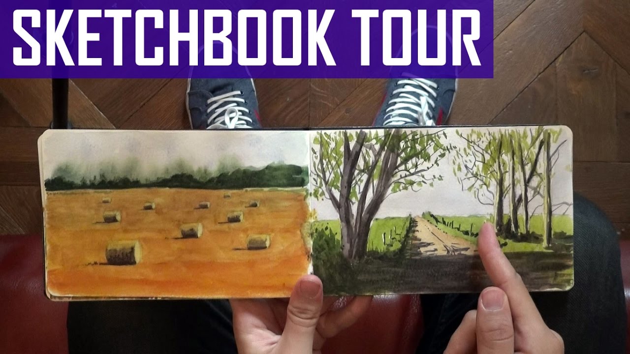 Экскурсия по альбому MOLESKINE (а ​​также экскурсия по квартире)