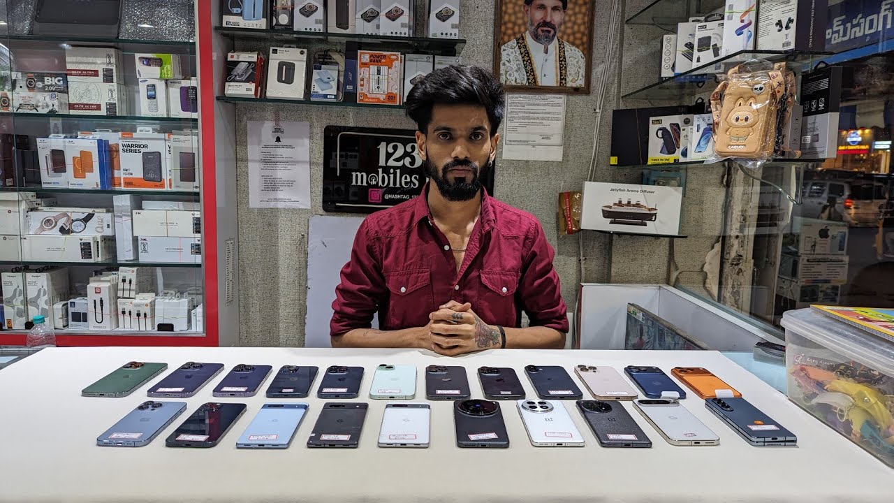 Cheapest & premium i phone , samsung , oneplus & many in hyderabad #market #video #2026 