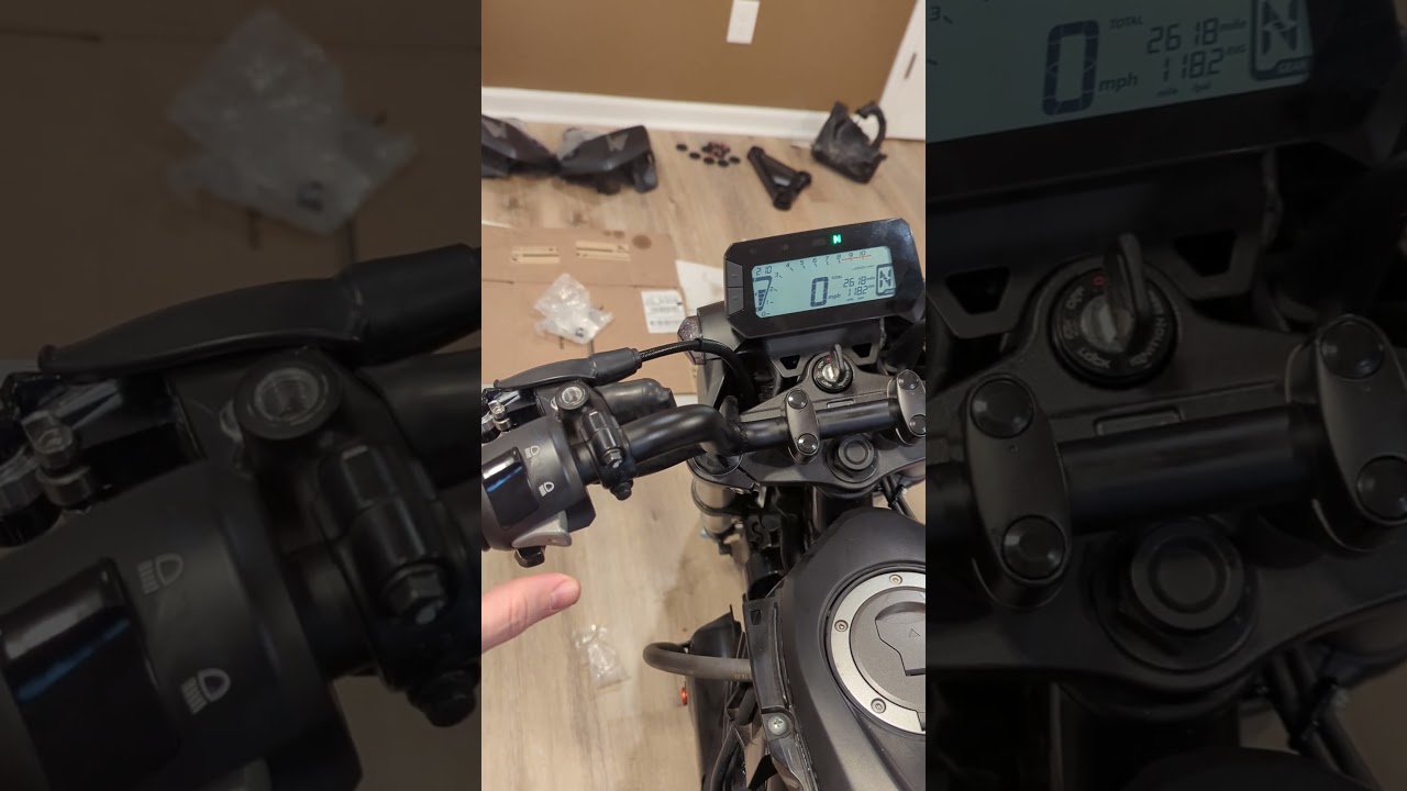 Denali SoundBomb Mini Horn on 2022 Honda Grom