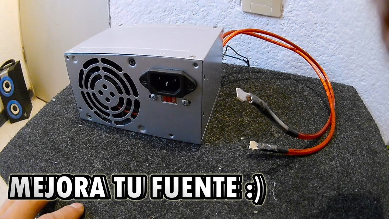 Mejorando Fuente de PC para equipo de Car Audio en Casa