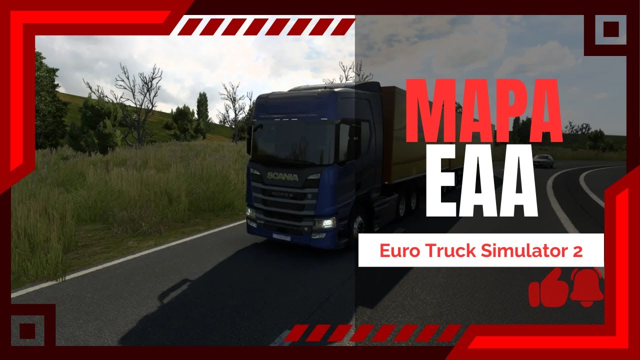 [ETS2] COMPREI UM CAMINHÃO PARA MIM - MAPA EAA #ep16