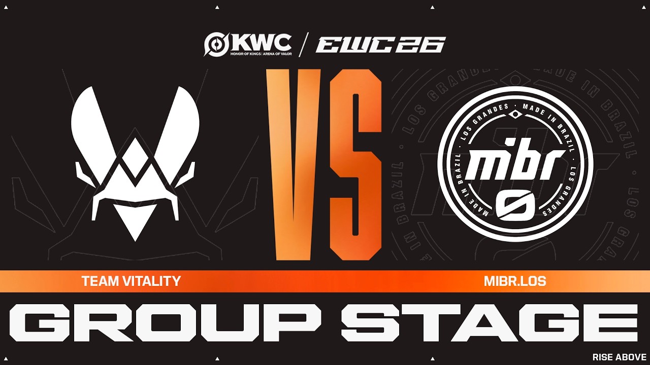 Team Vitality vs MIBR.LOS | KWC na EWC 26 - Faza grupowa - VOD