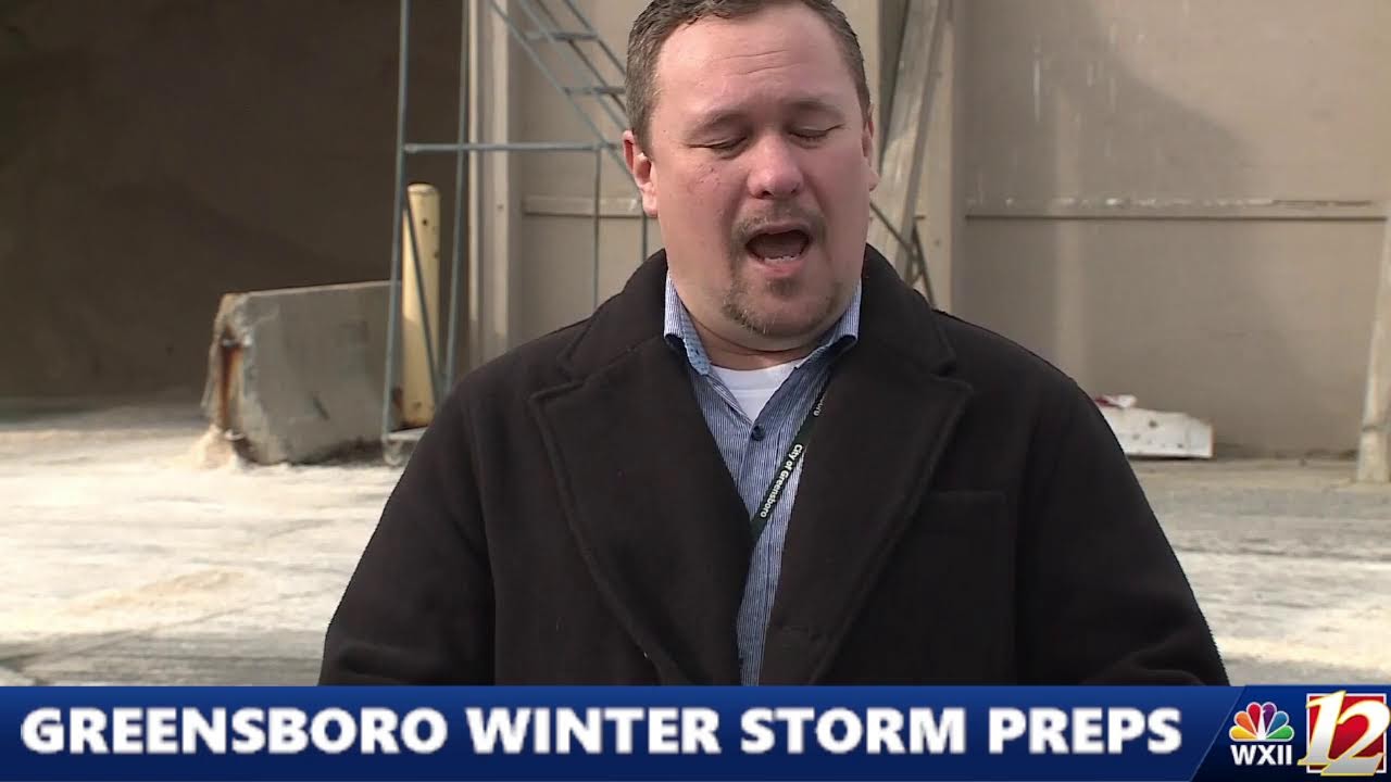 Greensboro city officials talk about winter storm preps