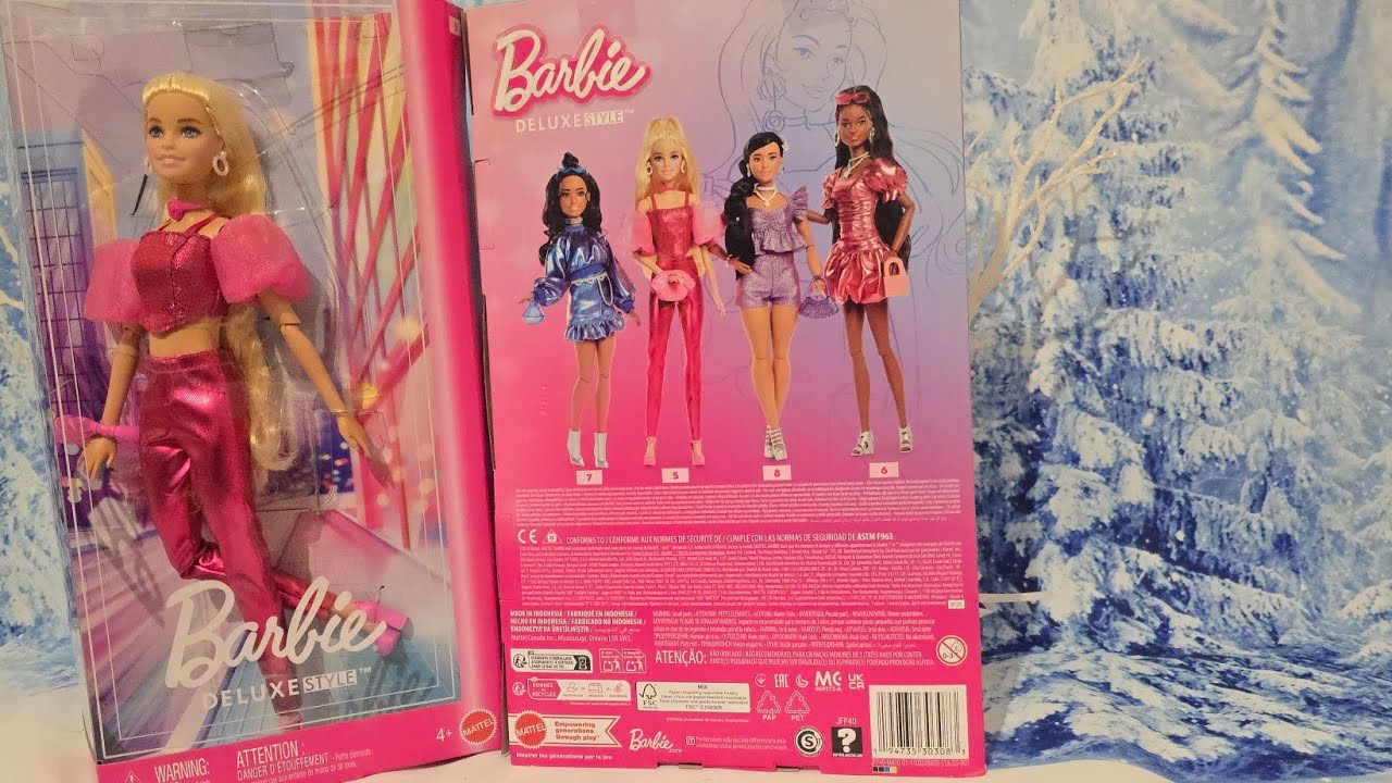 Barbie Style Deluxe! Series 2 metalic Barbie Core Mille! Unboxing & Review! 🫶🩷🥰💖