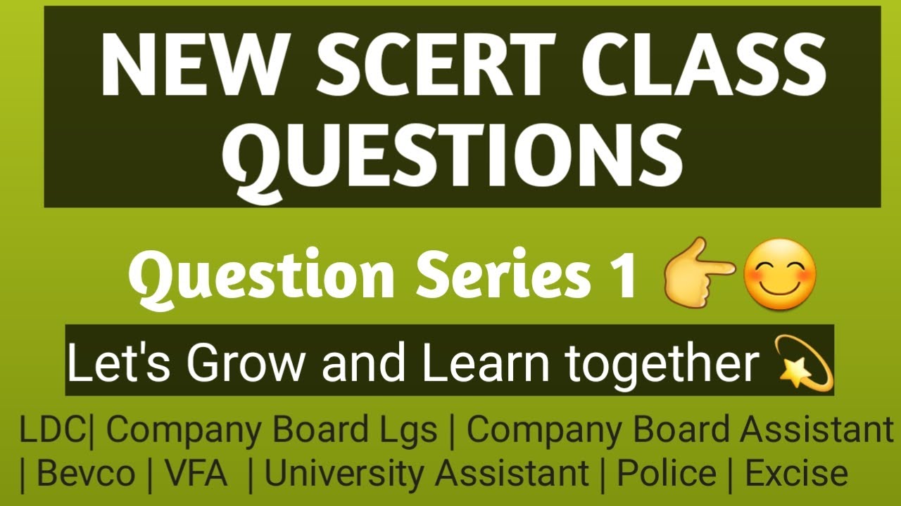 NEW SCERT CHAPTER WISE CLASS QUESTIONS SET 1 | MALAYALAM  | PSC | KERALA | COMPANY BOARD LGS | BEVCO