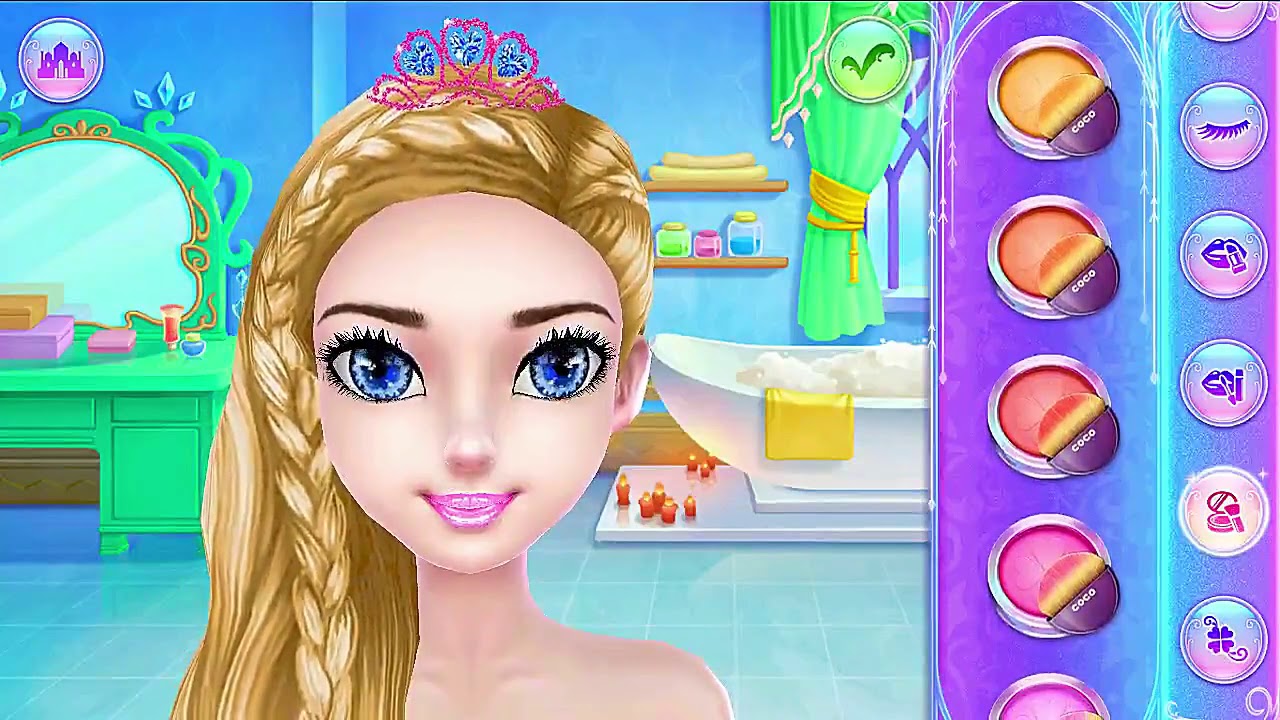 Frozen Queen Elsa And Ariel Getting Married - Ice Princess Wedding Day - Games For Girls
