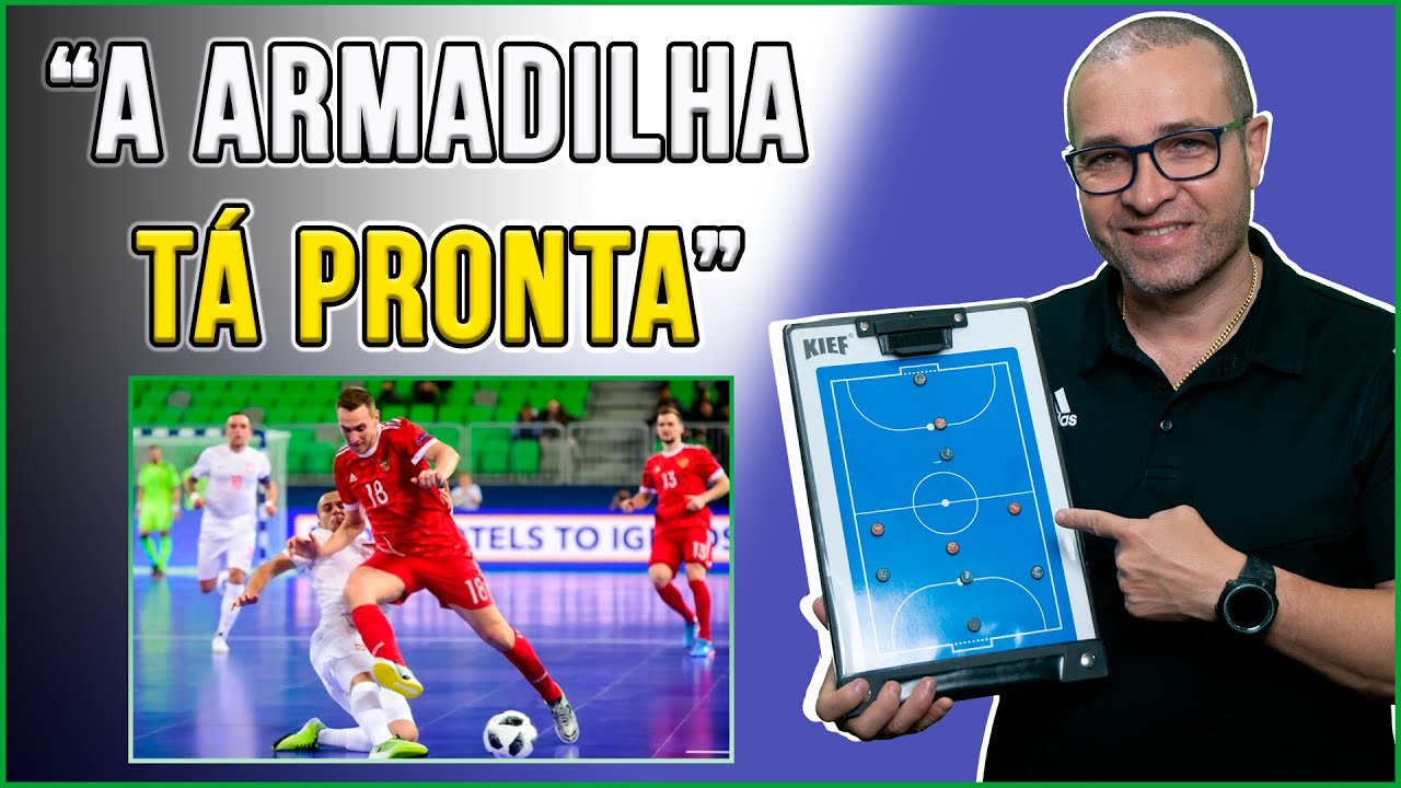 SURPREENDA adversários com uma MARCAÇÃO POUCO UTILIZADA NO FUTSAL | MARCAÇÃO ZONA EM Y | Prof Amorim