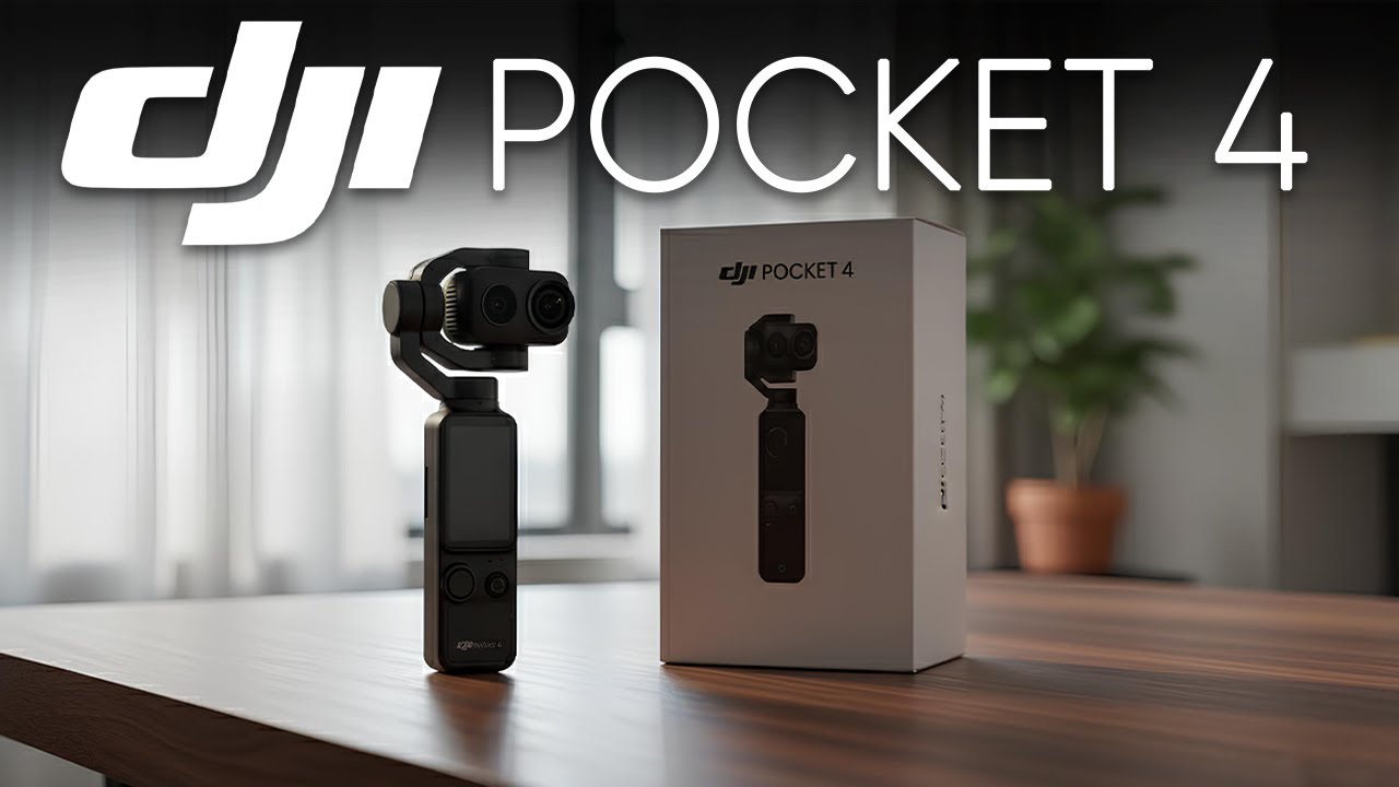 DJI Pocket 4: в сеть просочился новый дизайн и управление двумя камерами!