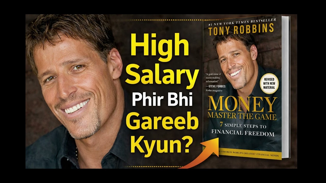 “₹1 Lakh Salary Wale Bhi Gareeb Kyun Rehte Hain? | Money: Master the Game – Tony Robbins''