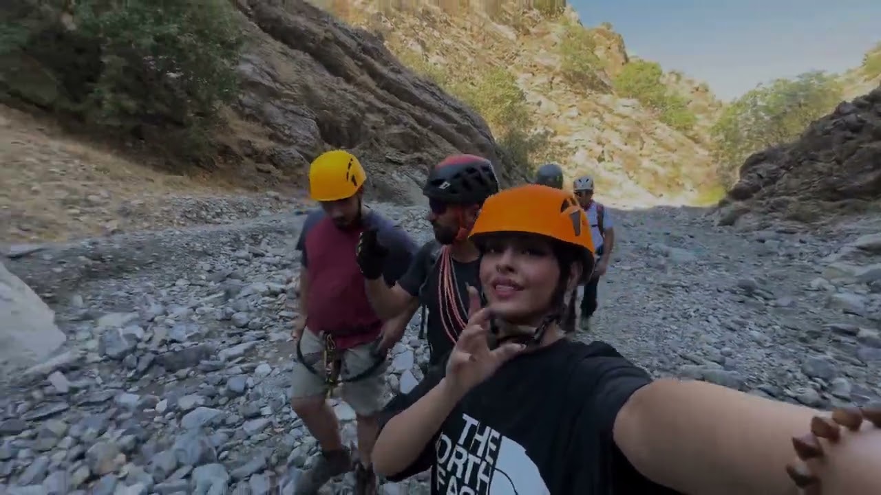 تسلقنا وادي كرك في راوندوز 😍🧗🏻‍♀️ اول مسار حديدي في العراق