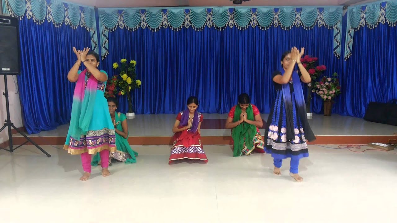 Aha Anandhame Maha Samthoshame-  Telugu Christmas Dance (URPF CHURCH)