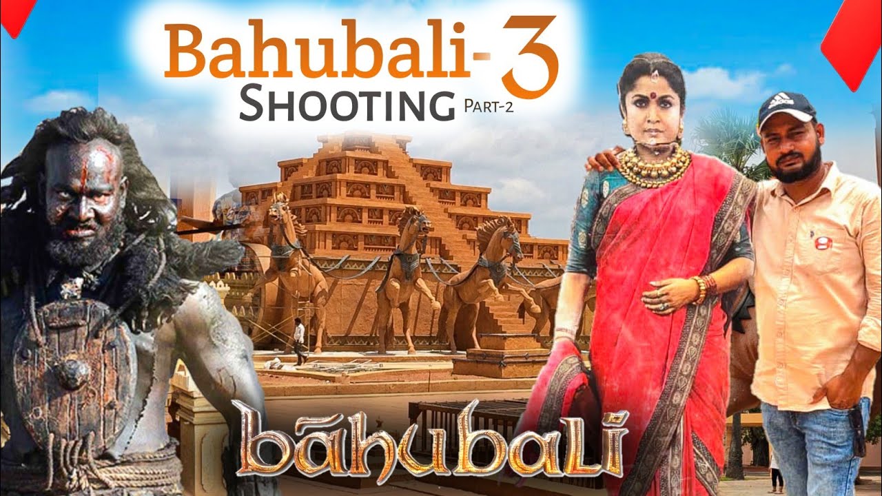 Bahubali Shooting Set Location in Ramoji Film City