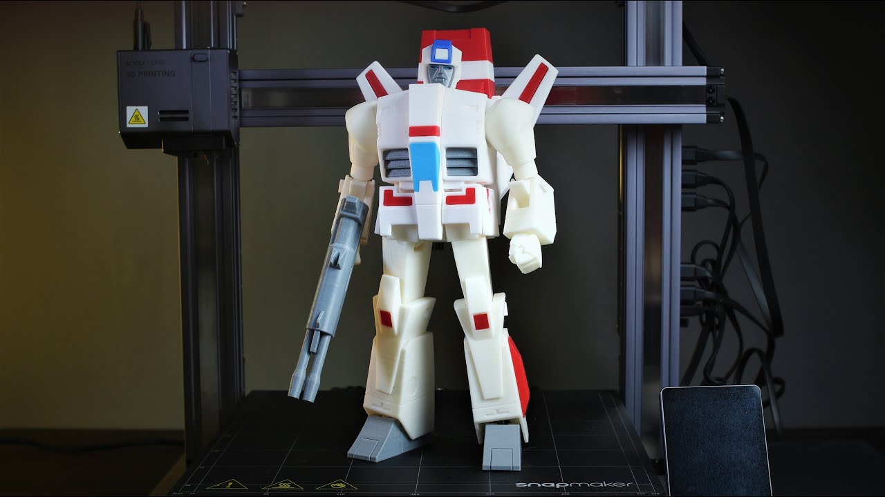 3D PRINTED TOY. G1 TRANSFORMERS JETFIRE (FREE DOWNLOAD)