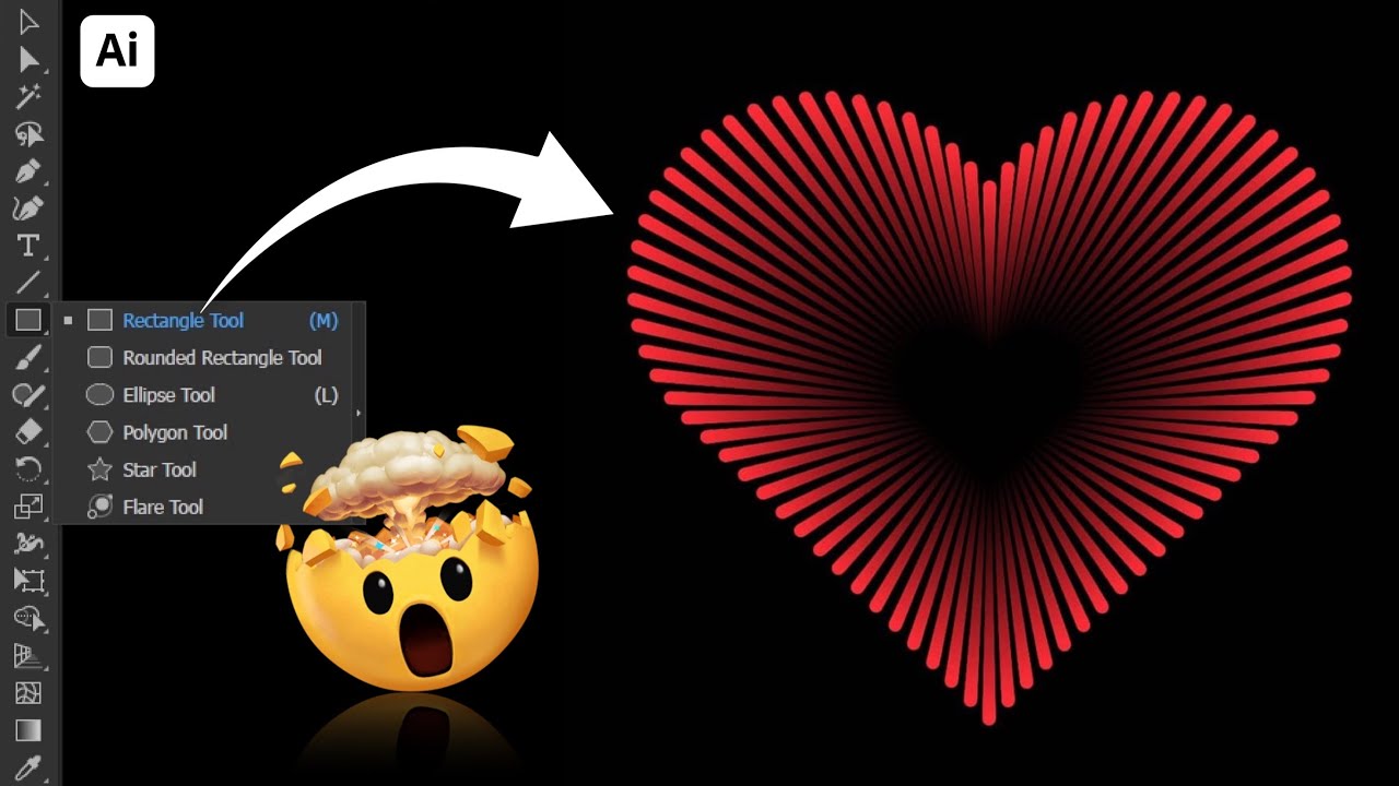 Heart Logo Design - Unlock Your Creative Potential with Adobe Illustrator