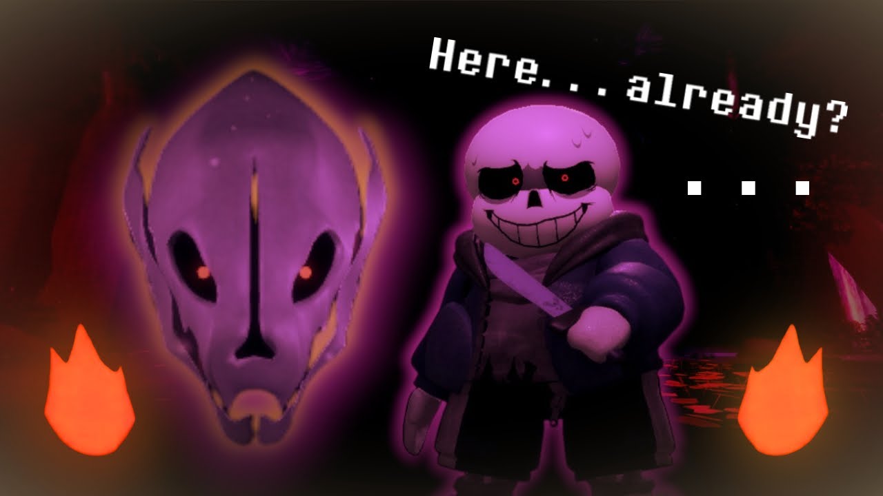 Dusttale Sans [Ruins] Gameplay (UT: The Lost Multiverse)