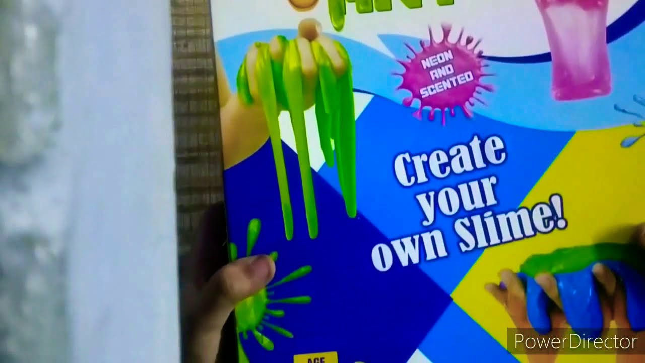 Slime Art || how to make slime || Unboxing slime kit |
