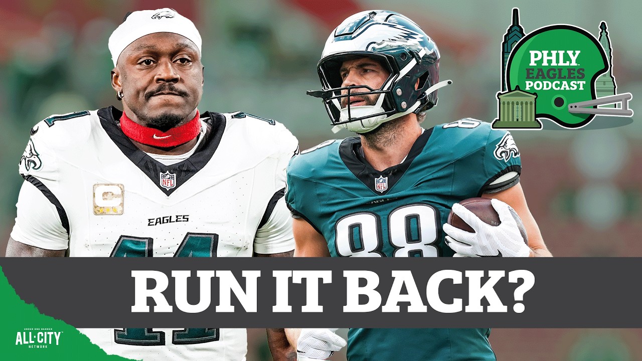 Eagles re-signing Dallas Goedert shows they should RUN IT BACK with A.J. Brown | PHLY Eagles Podcast