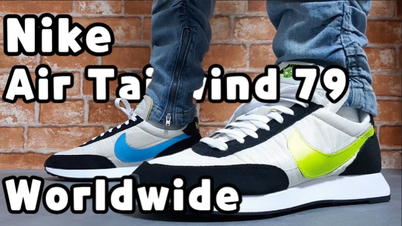 (4K) Nike Air Tailwind 79 'Worldwide Pack' unboxing/Nike Air Tailwind 79 WW on feet review