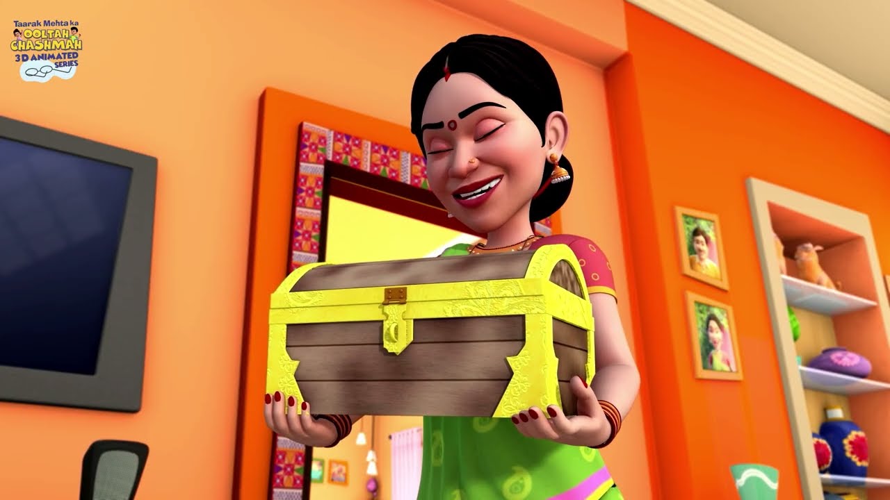 Daya ne laaya sanduk | Jethalal | Best Episode | Animation #hindi #animation #3d #jethalal