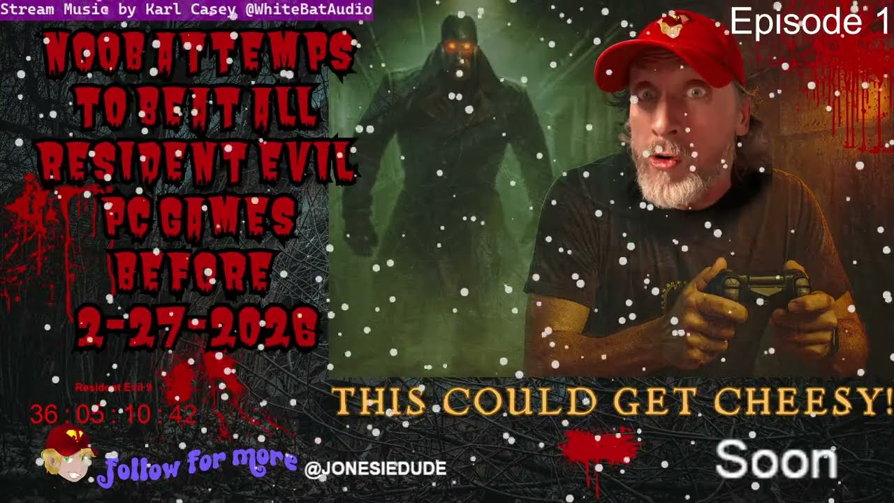 Can a Noob beat all the Resident Evil PC games b4 Resident Evil 9 release? RE PC Games Marathon pt1