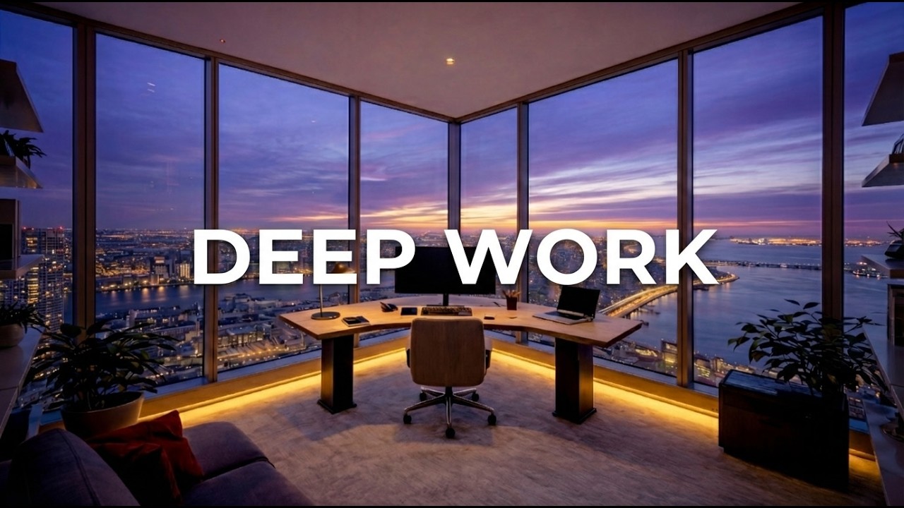 2 Hour Deep Work Focus Music – Calm Background for Business, Coding & Study