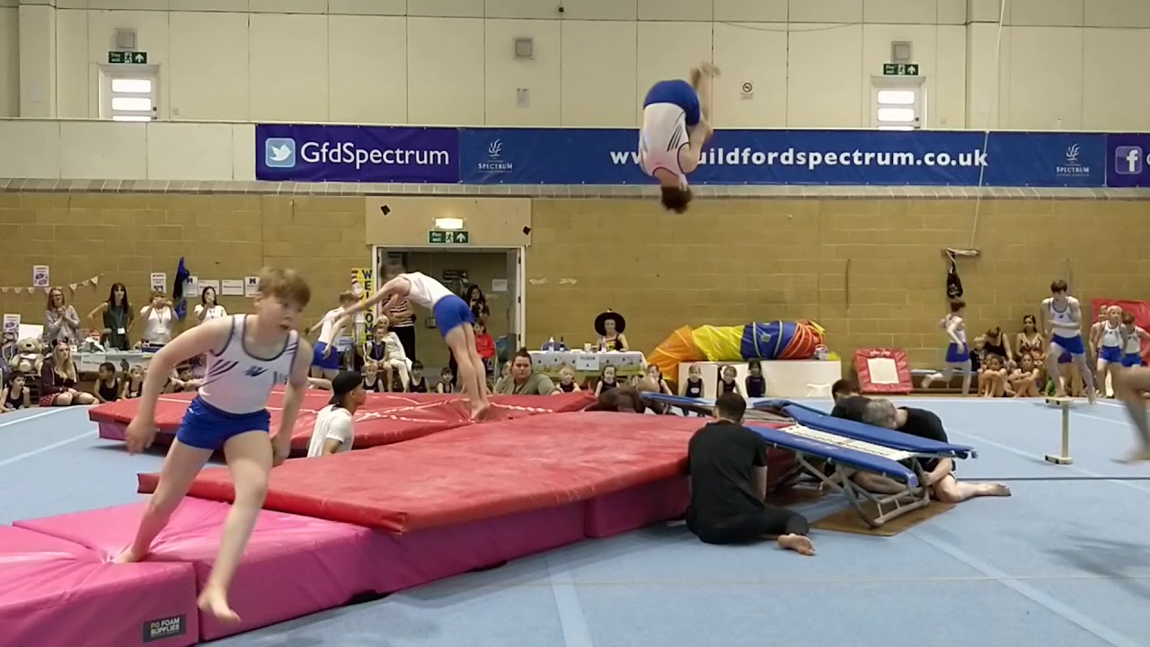 2018 WGC Club Festival - Boys Trampette Display