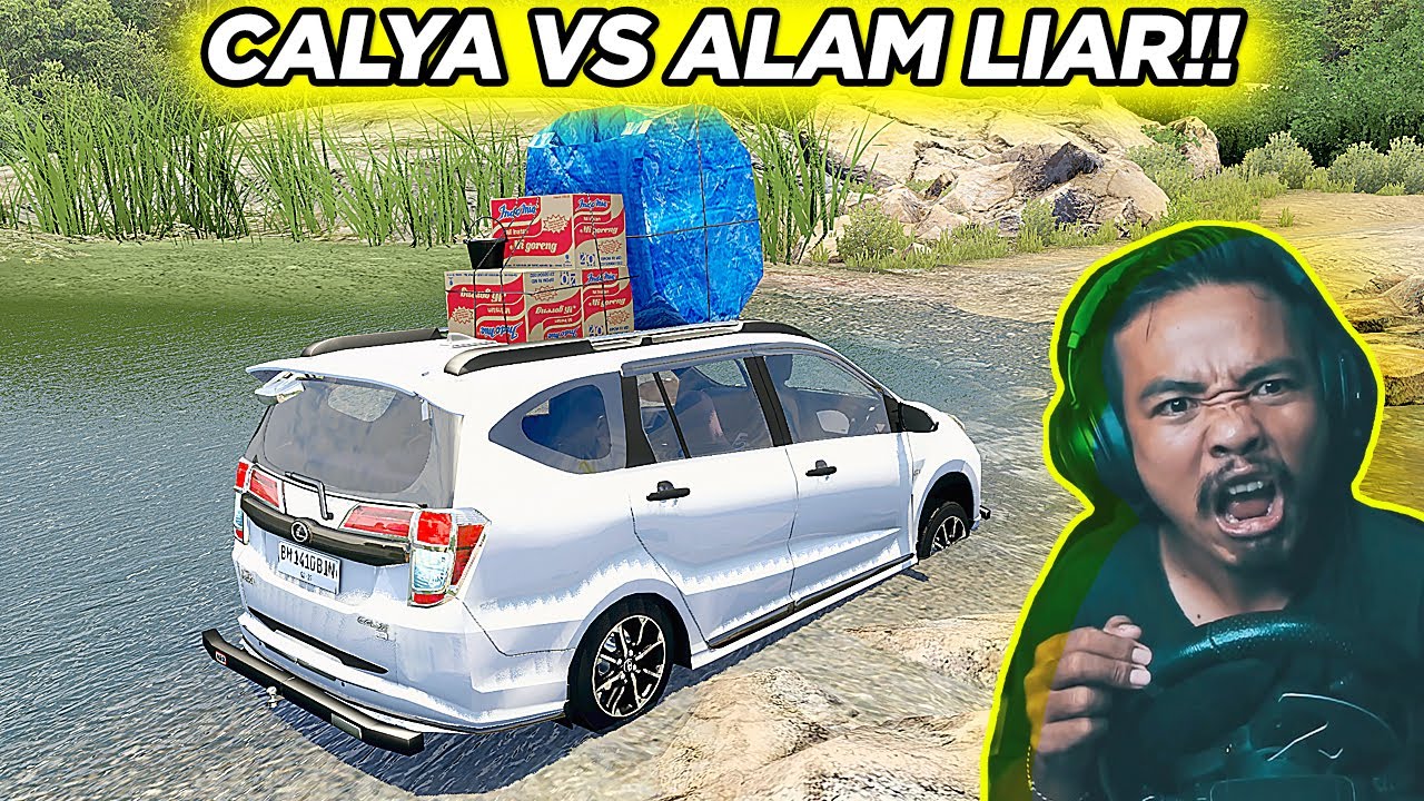 Mobil Keluarga vs Alam Liar Calya Gak Takut, Lihat Aksinya! - ets2