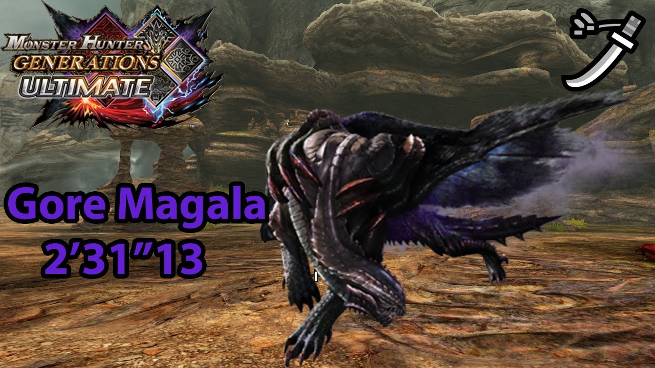 MHGU/MHXX | [G3] Problem at the Pinnacle - Gore Magala/ゴア・マガラ (Valor LS) 2'31''13 (TA rules)