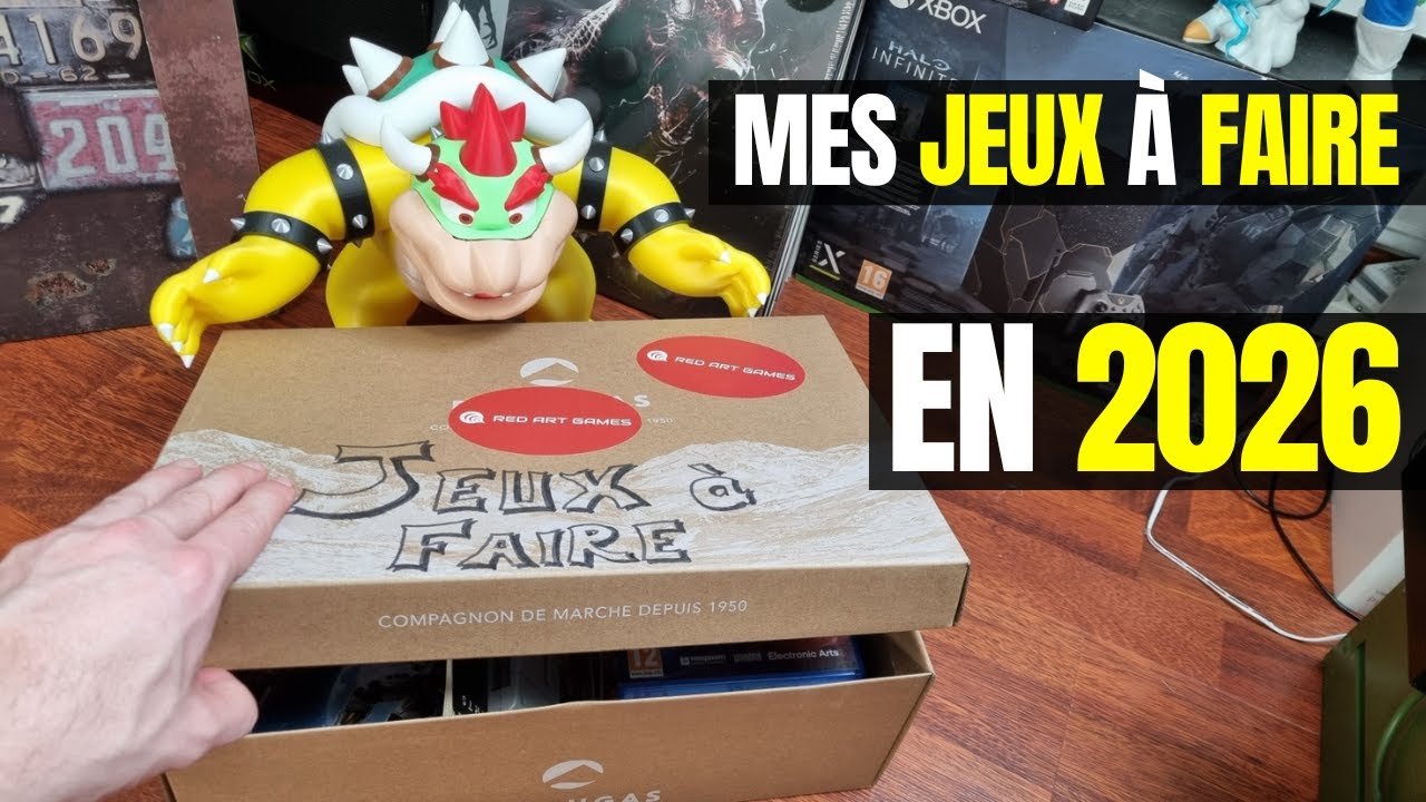OBJECTIF 2026: Les jeux que j'ai envie de faire 😊
