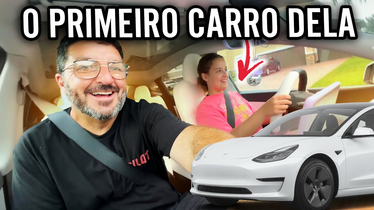 MINHA FILHA DE 15 ANOS COMPROU SEU PRIMEIRO CARRO 🚙