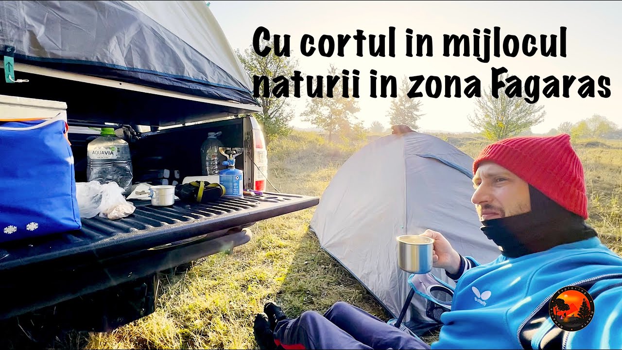 Cu cortul in natura pe langa Fagaras #outdoors #camping