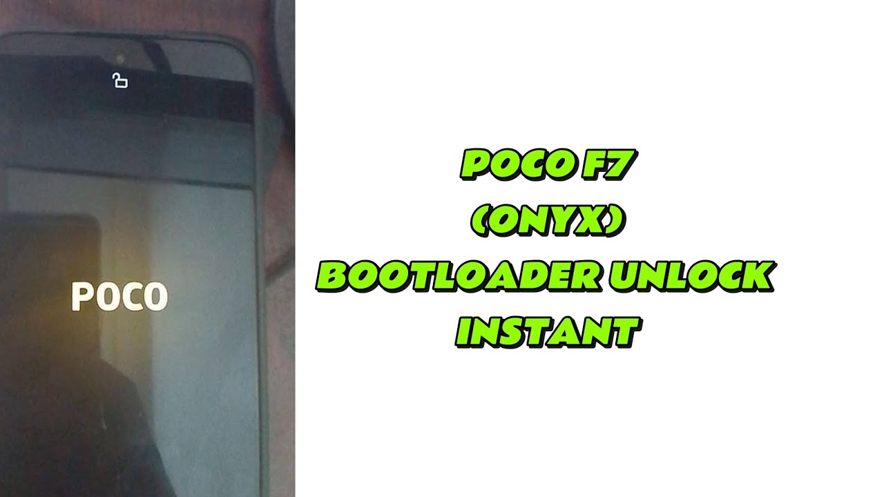 HOW TO UNLOCK BOOTLOADER OF POCO F7 (ONYX) ✅🆗INSTANT✳️NO WAITING💯ANY XIAOMI GLOBAL UBL IN SECONDS♨️